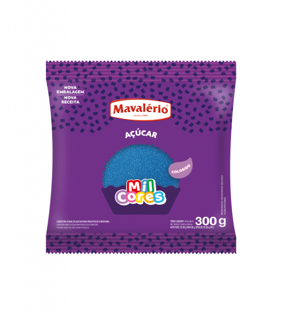 ACUCAR AZUL 300GR