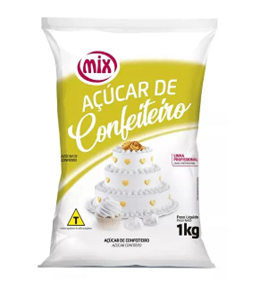 ACUCAR CONFEITEIRO 1KG