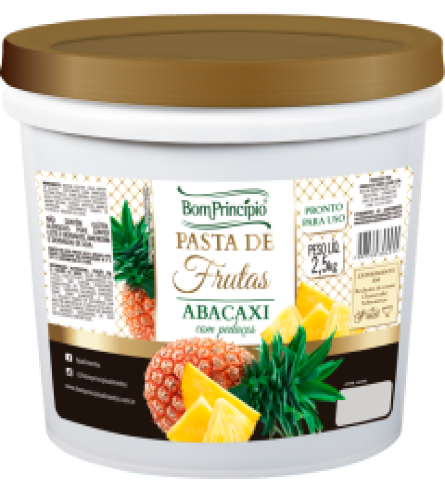 PASTA FRUTA ABACAXI B.PRINCIPIO 2,5KG