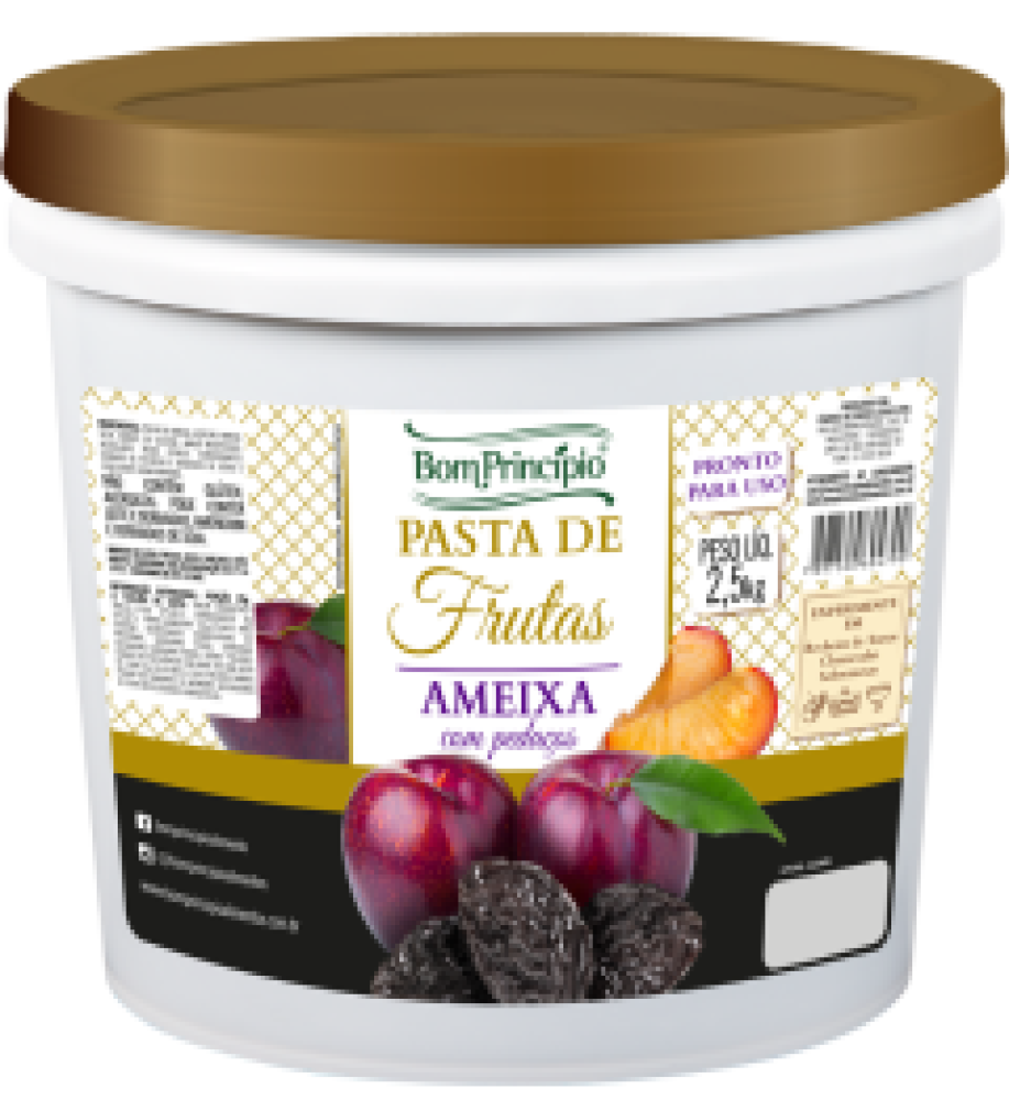 PASTA FRUTA AMEIXA B.PRINCIPIO 2,5KG