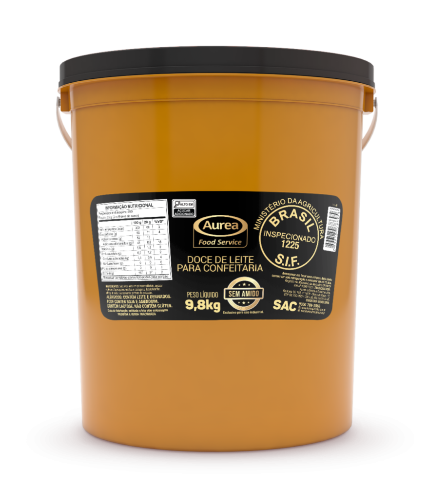 DOCE LEITE AUREA PURO 9,8KG