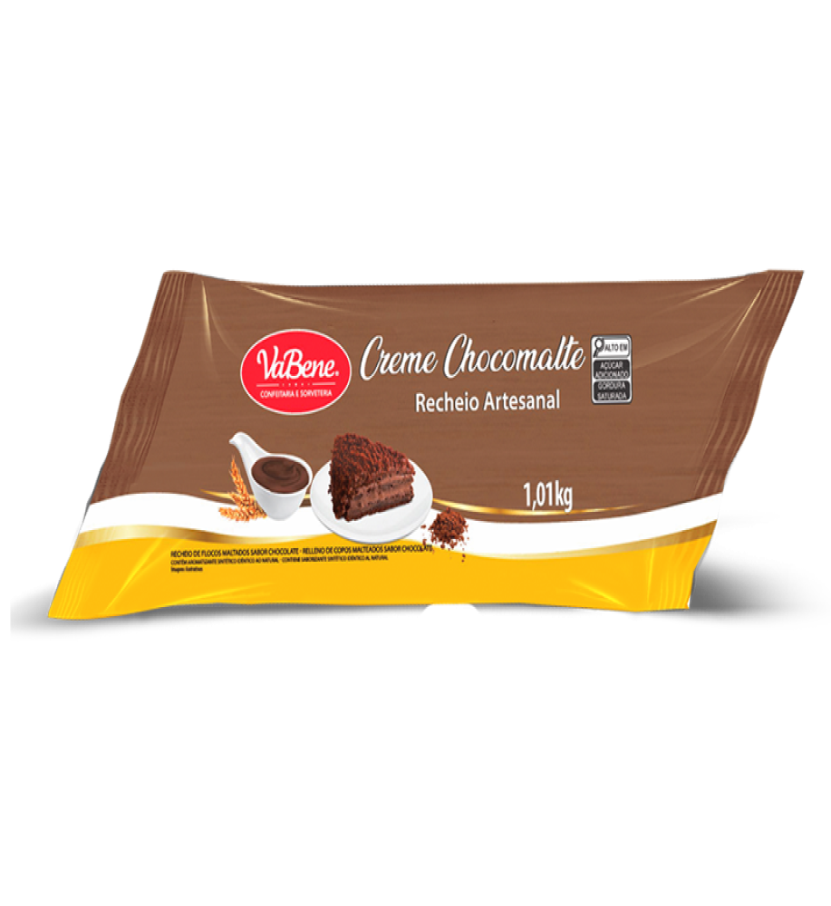 RECHEIO CREME CHOCOMALTE 1KG