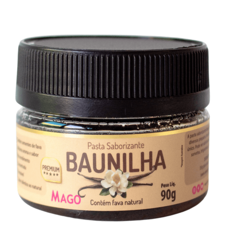 PASTA SABORIZANTE BAUNILHA MAGO 90G