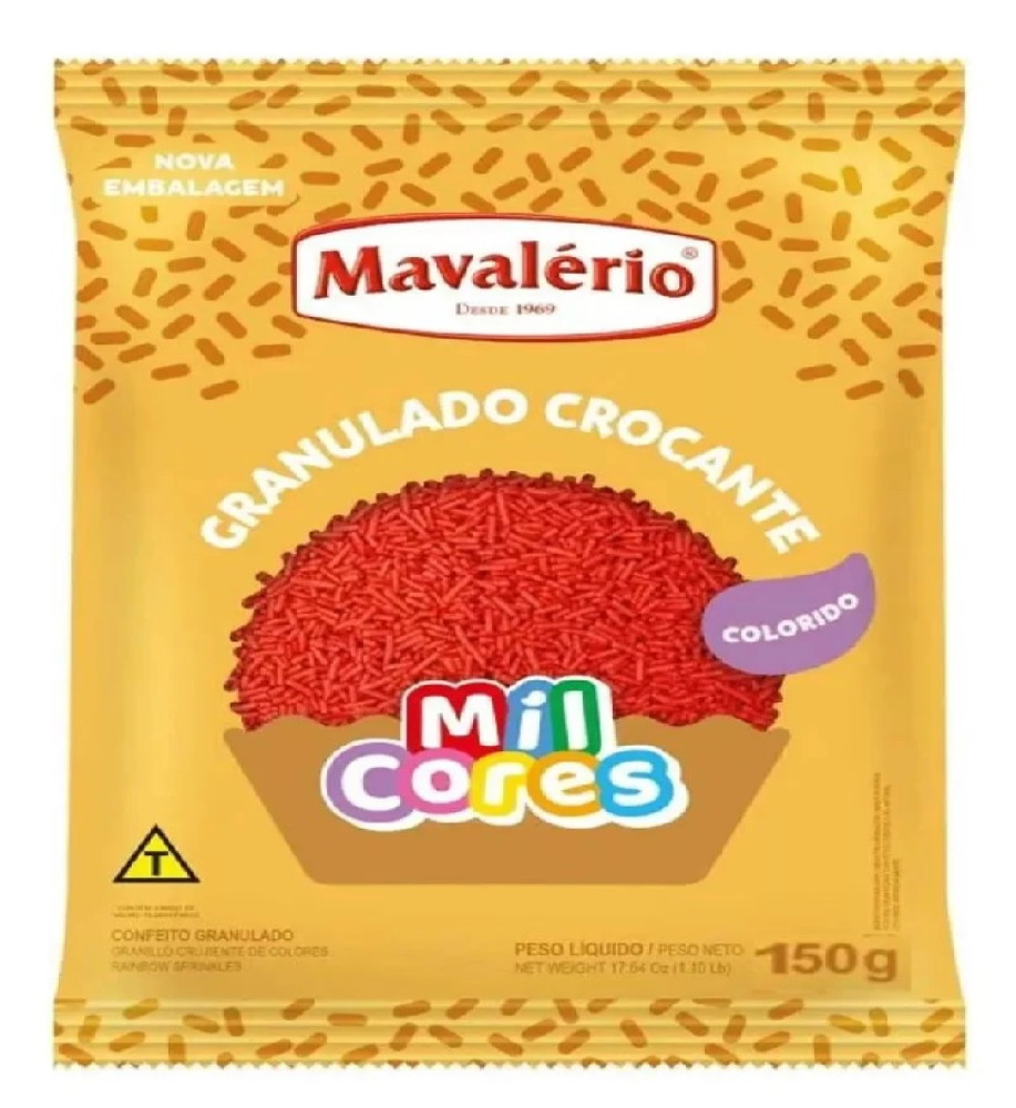 GRANULADO VERMELHO MAVALERIO 150GR