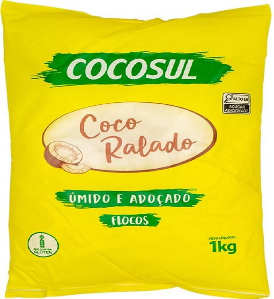 COCO FLOCOS UMIDO COCOSUL 1KG