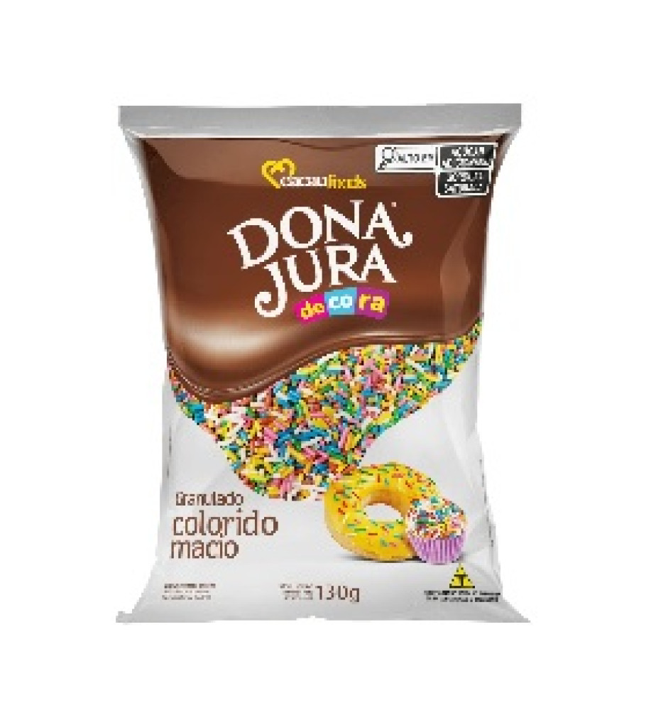 GRANULADO COLORIDO DONA JURA 500G