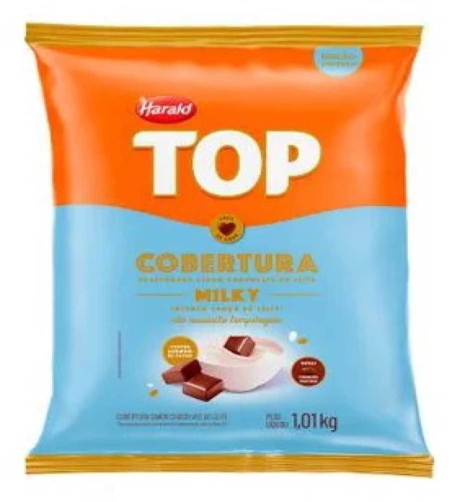 COBERTURA GOTAS TOP MILKY 1KG