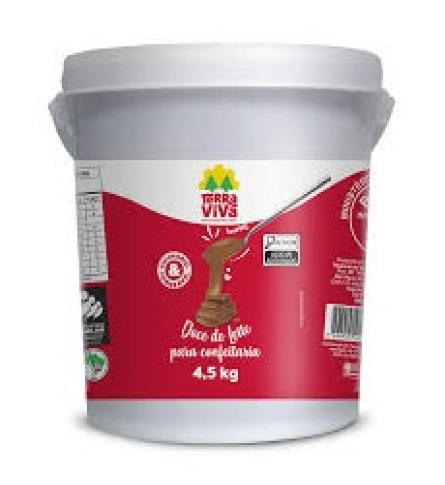 DOCE LEITE TERRA VIVA CONFEITARIA 4,5KG