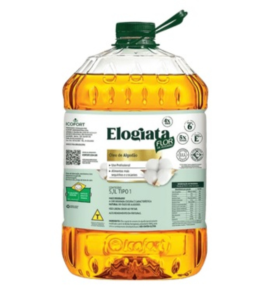 ÓLEO ALGODAO ELOGIATA 5,1L