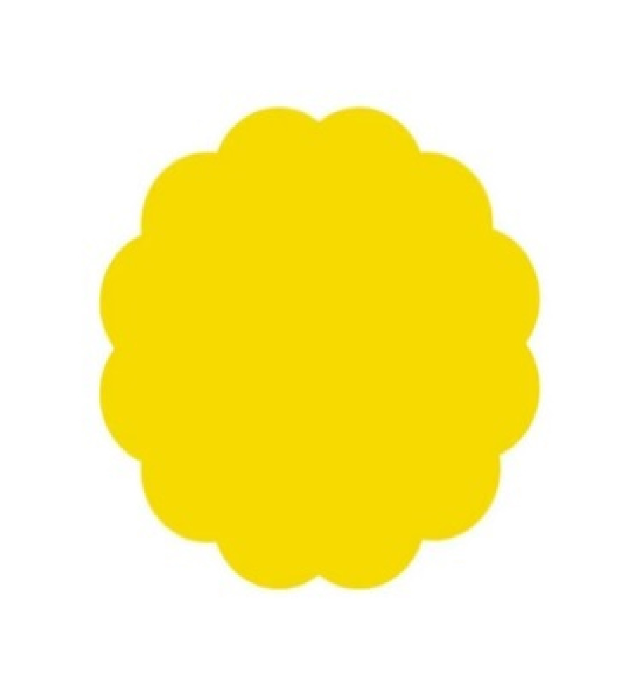 FUNDO CHAPADO N9 AMARELO C/100