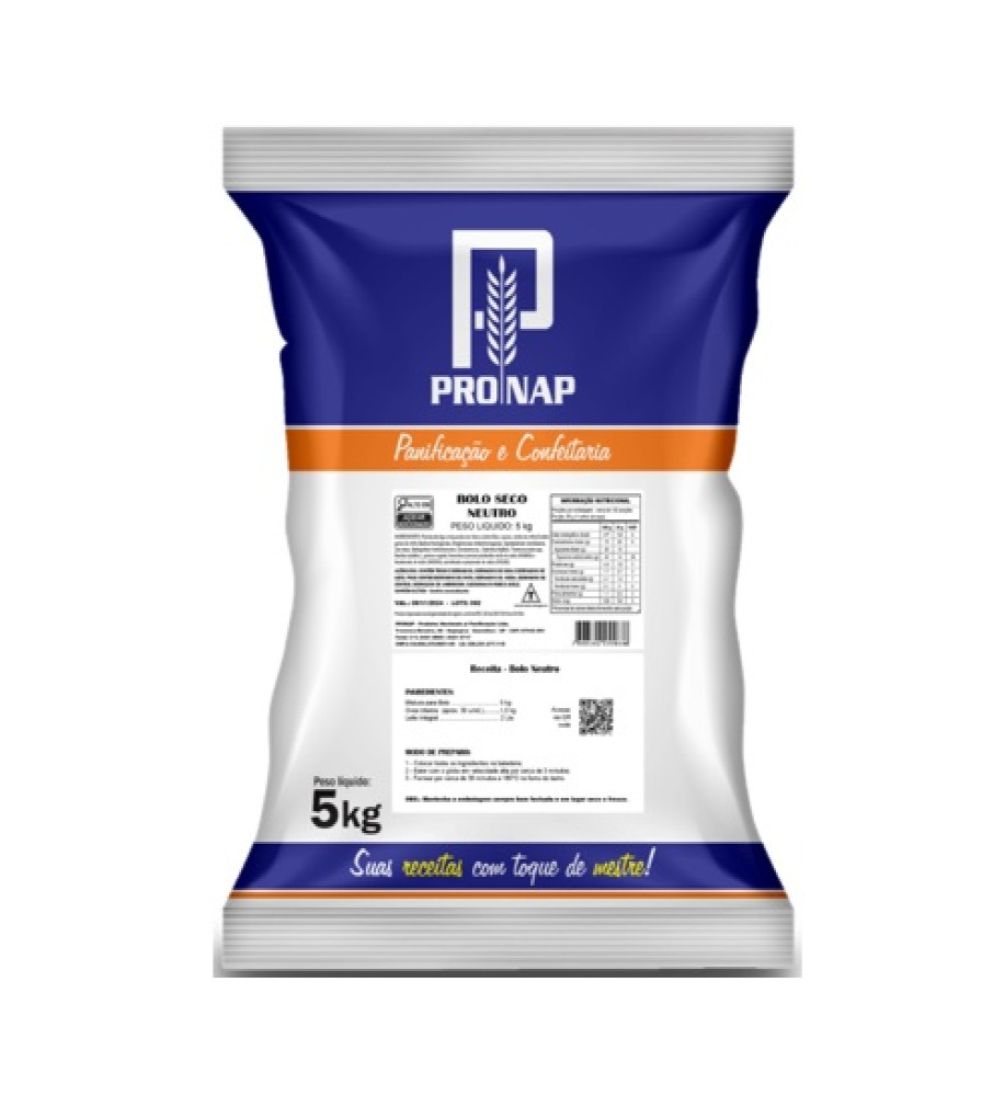 MISTURA CAKE NEUTRO PRONAP 2KG