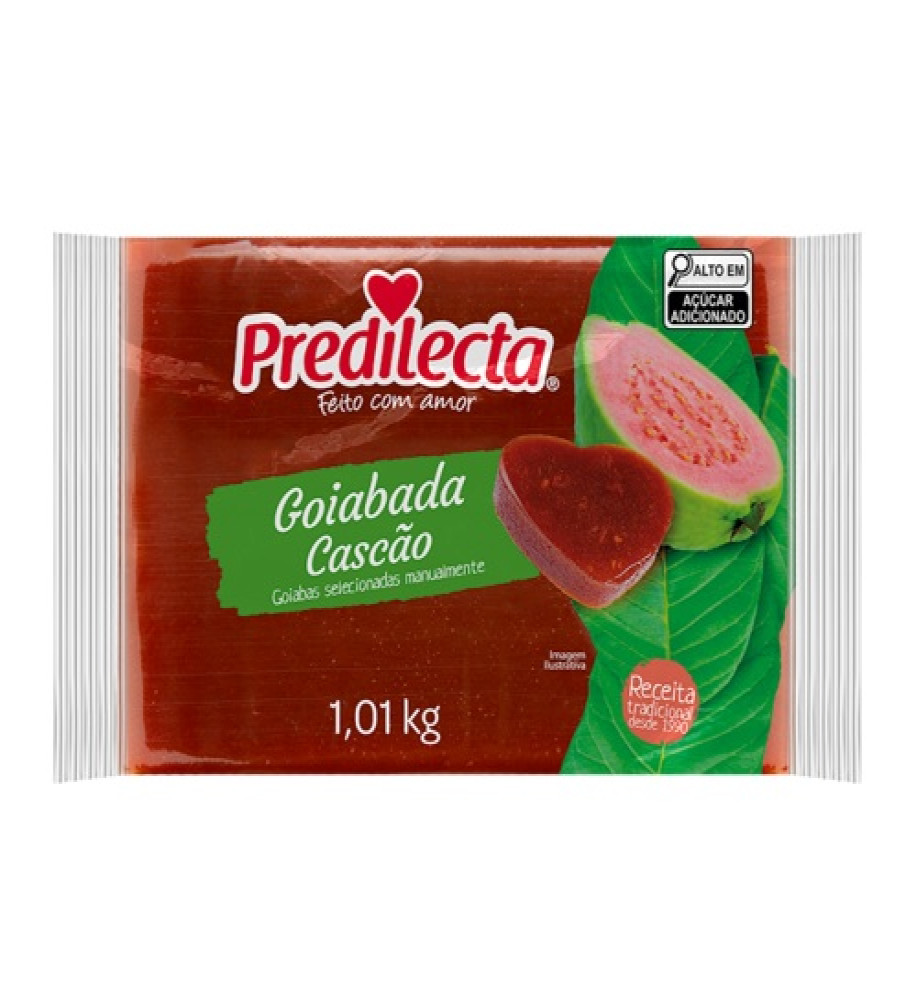 GOIABA BLOCO PREDILECTA CASCÃO 1KG