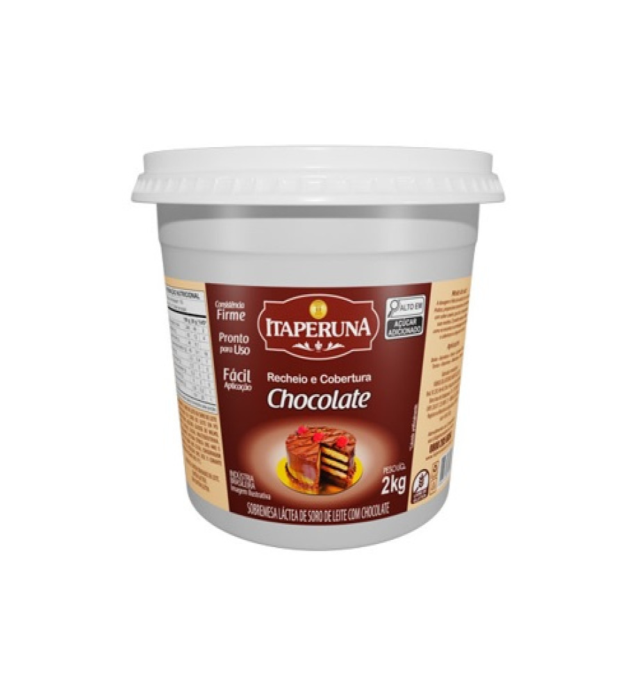 RECHEIO CHOCOLATE ITAPERUNA 2KG