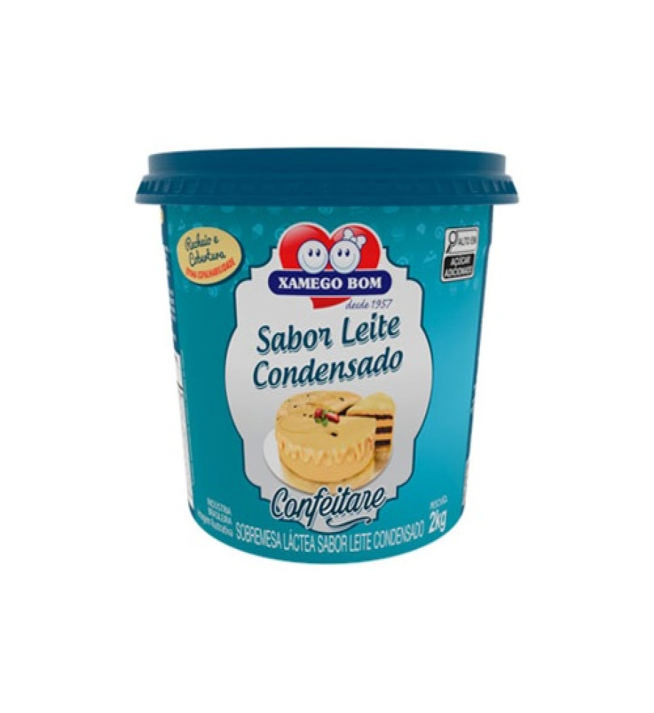 RECHEIO LEITE CONDENSADO XAMEGO BOM 2KG
