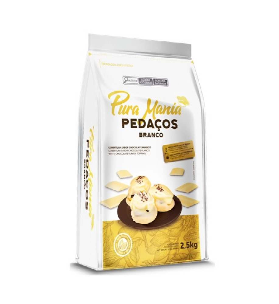 COBERTURA PURA MANIA BRANCA 2,5KG