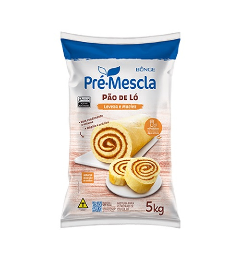 MISTURA BOLO BUNGE PÃO DE LÓ 5KG