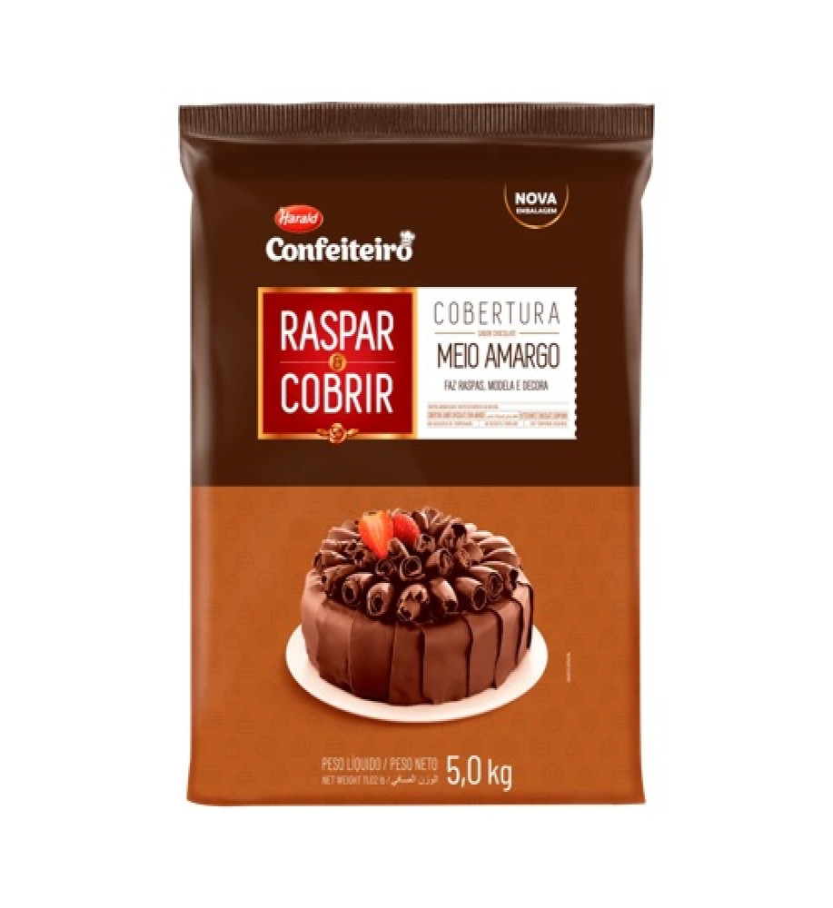 RASPAR E COBRIR MEIO AMARGO 5KG