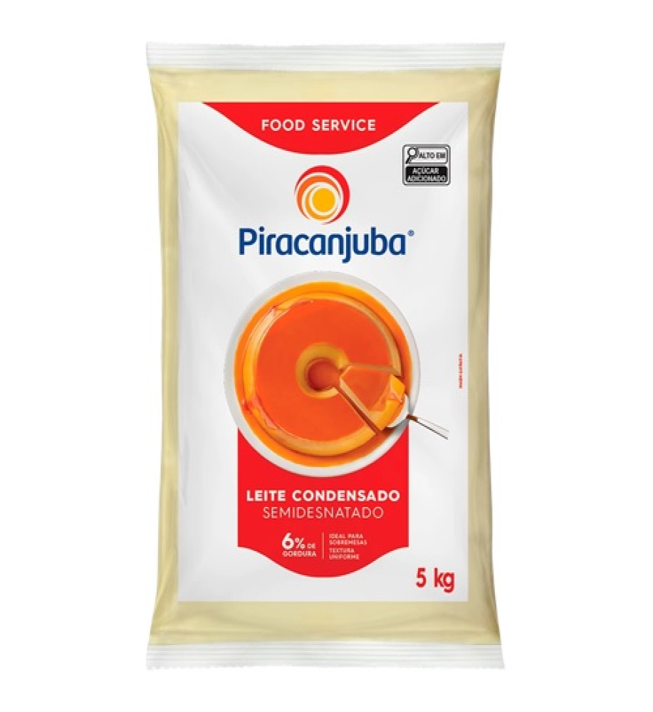 LEITE CONDENSADO PIRACANJUBA 5KG