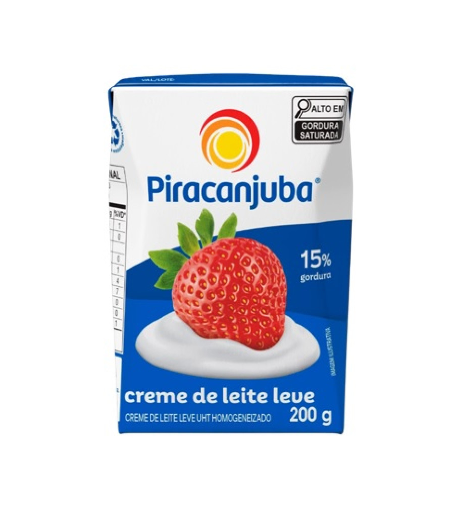 CREME DE LEITE PIRACANJUBA 200G