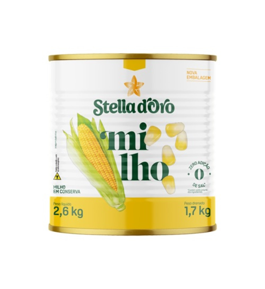 MILHO VERDE STELLA D'ORO LATA 1,7KG