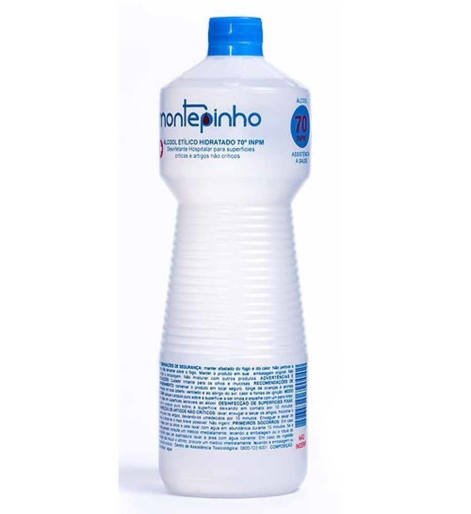 ÁLCOOL LÍQUIDO 70 MONTEPINHO 1L