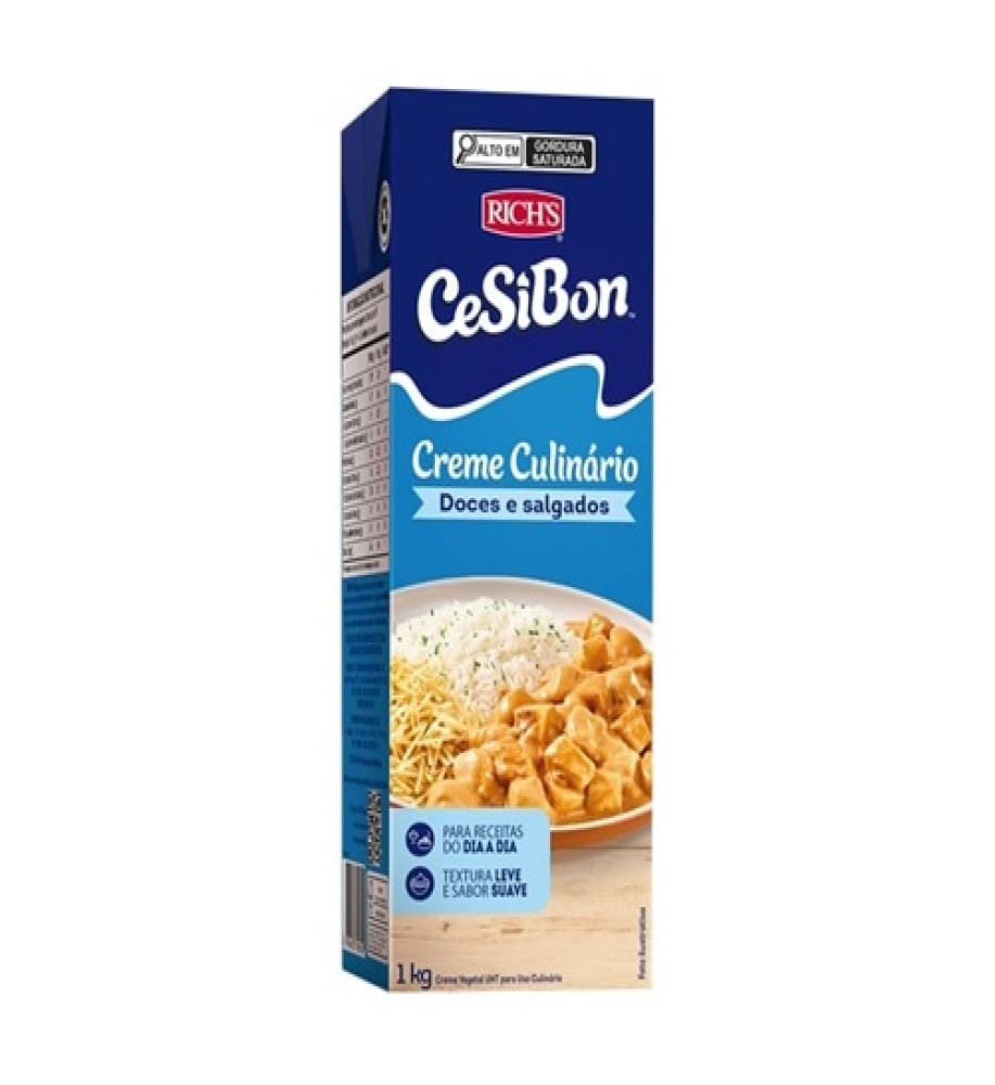 CREME CULINÁRIO CESIBON LEVE 1KG