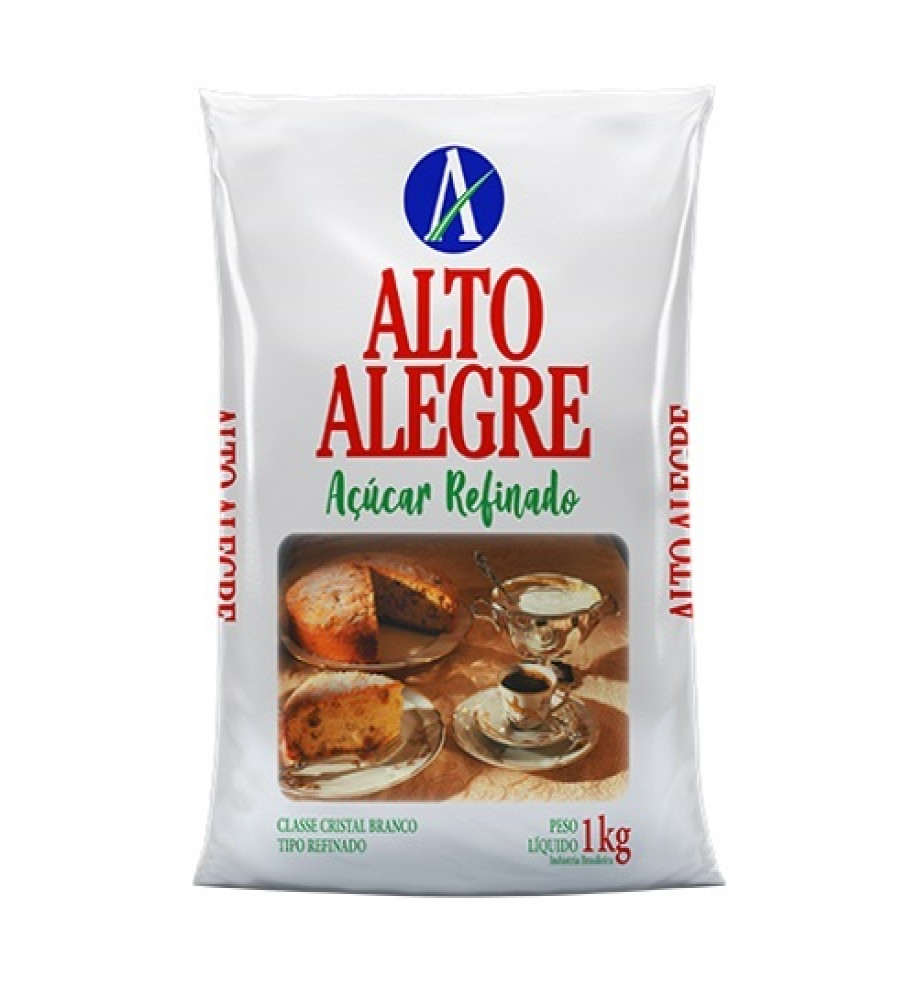 AÇÚCAR REFINADO ALTO ALEGRE 1KG