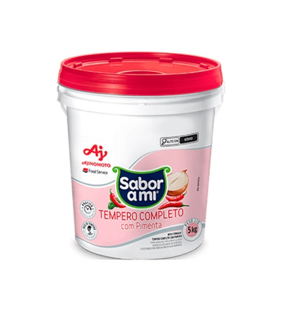 TEMPERO C/PIMENTA SABOR AMI 5KG