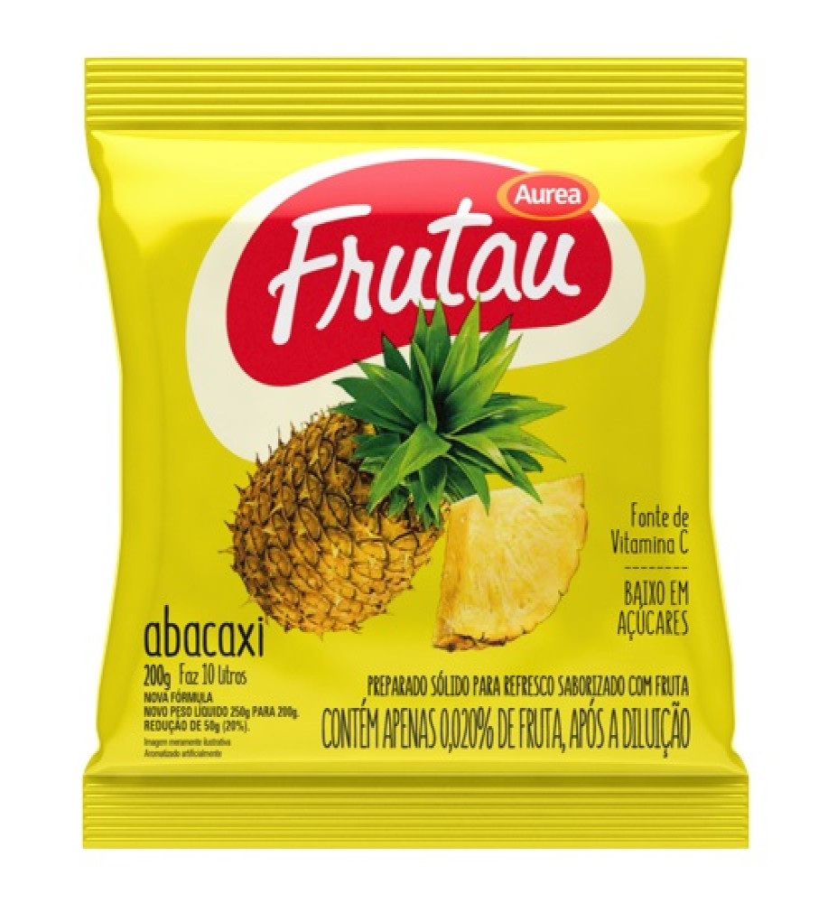 REFRESCO FRUTAU ABACAXÍ 200G