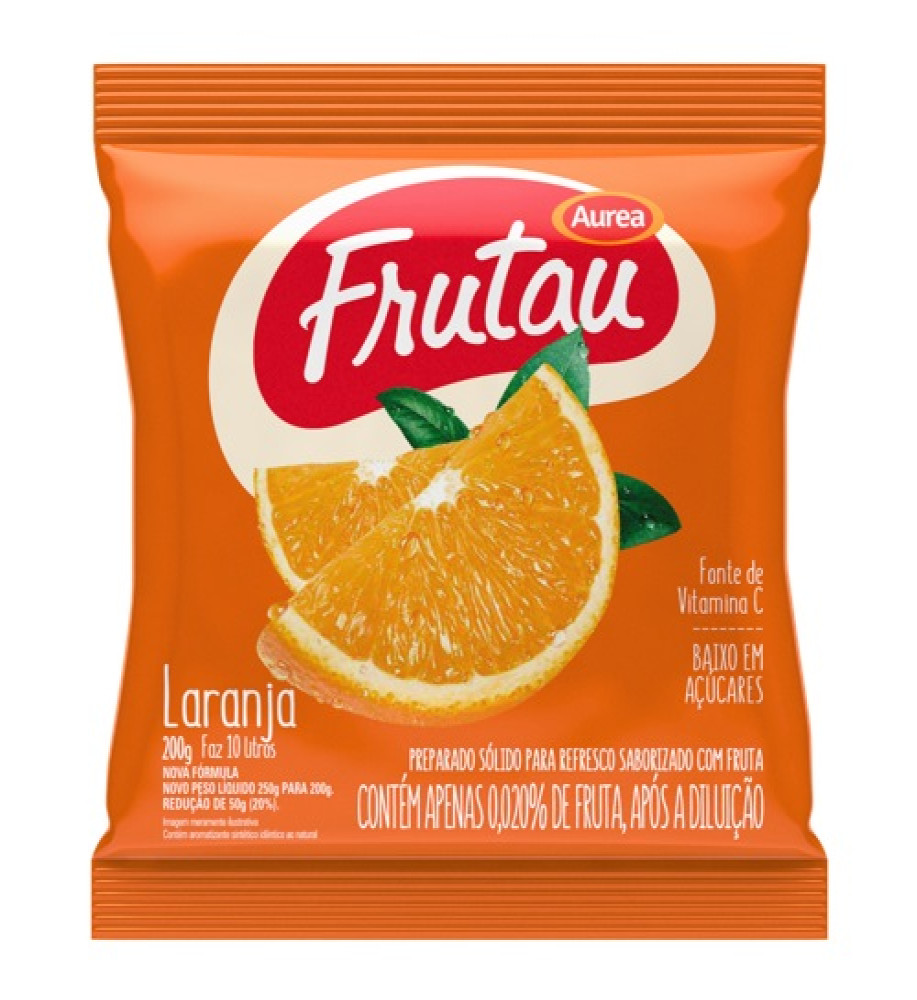 REFRESCO FRUTAU LARANJA 200G