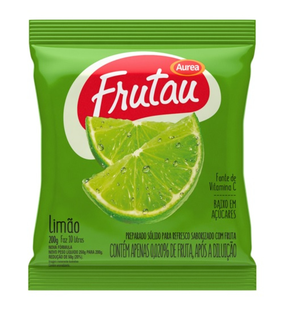 REFRESCO FRUTAU LIMÃO 200G