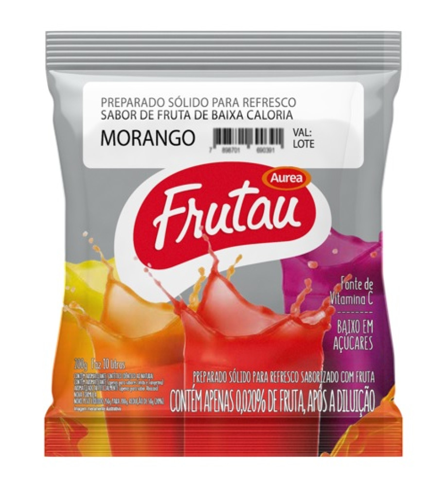 REFRESCO FRUTAU MORANGO 200G
