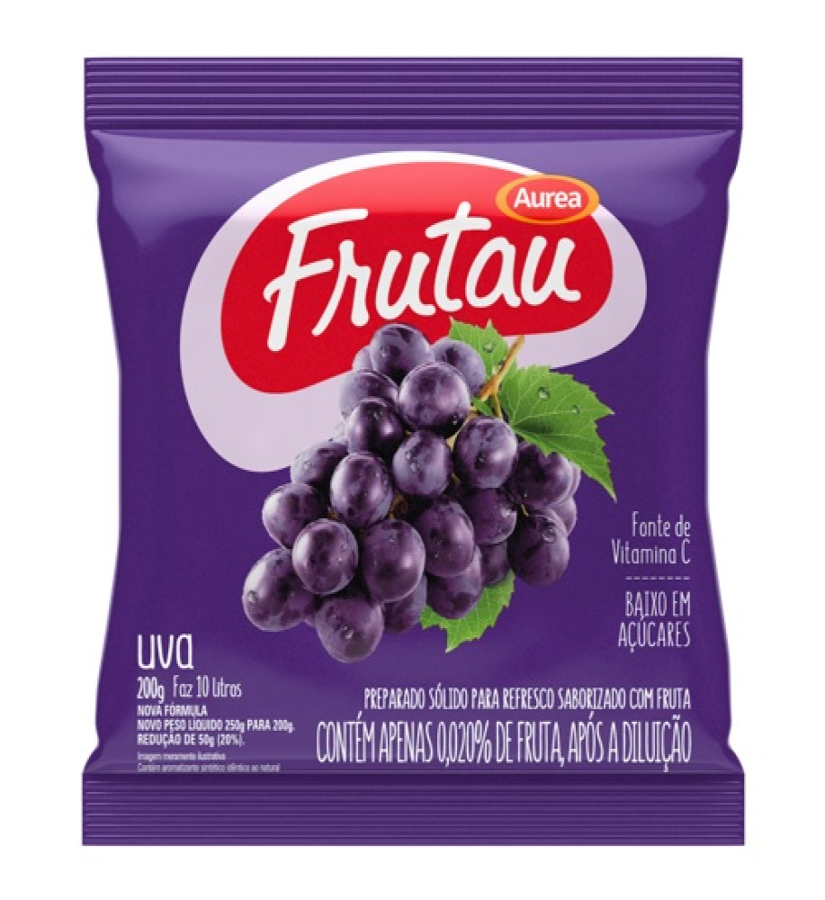 REFRESCO FRUTAU UVA 200G
