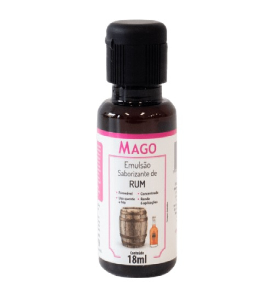 EMULSÃO SABORIZANTE RUM MAGO 18ML