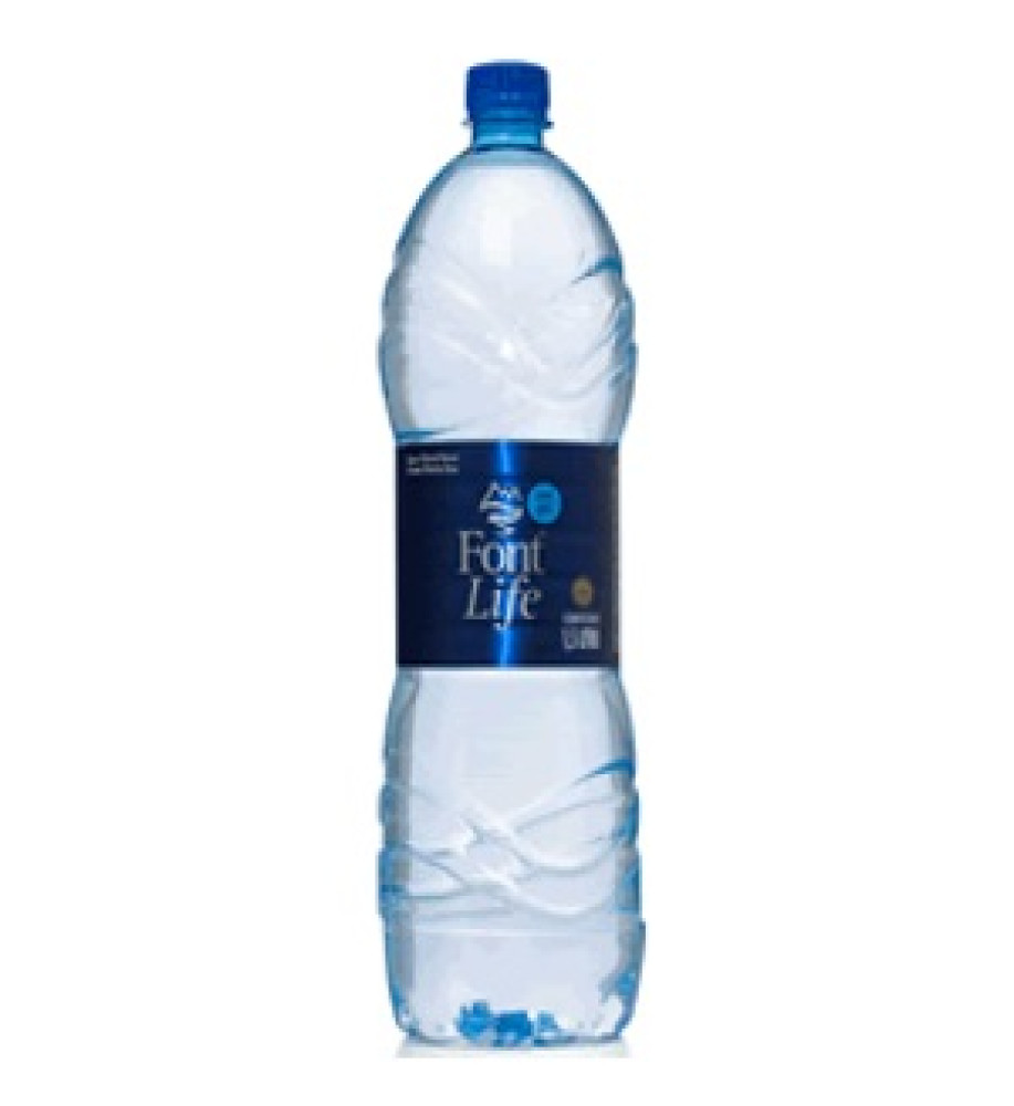 ÁGUA MINERAL FONT LIFE 1,5L S/GÁS