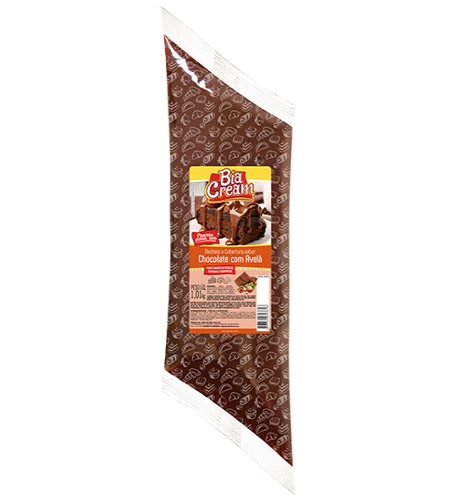 FORNEÁVEL CHOCOLATE COM AVELÃ BIACREAM 1KG