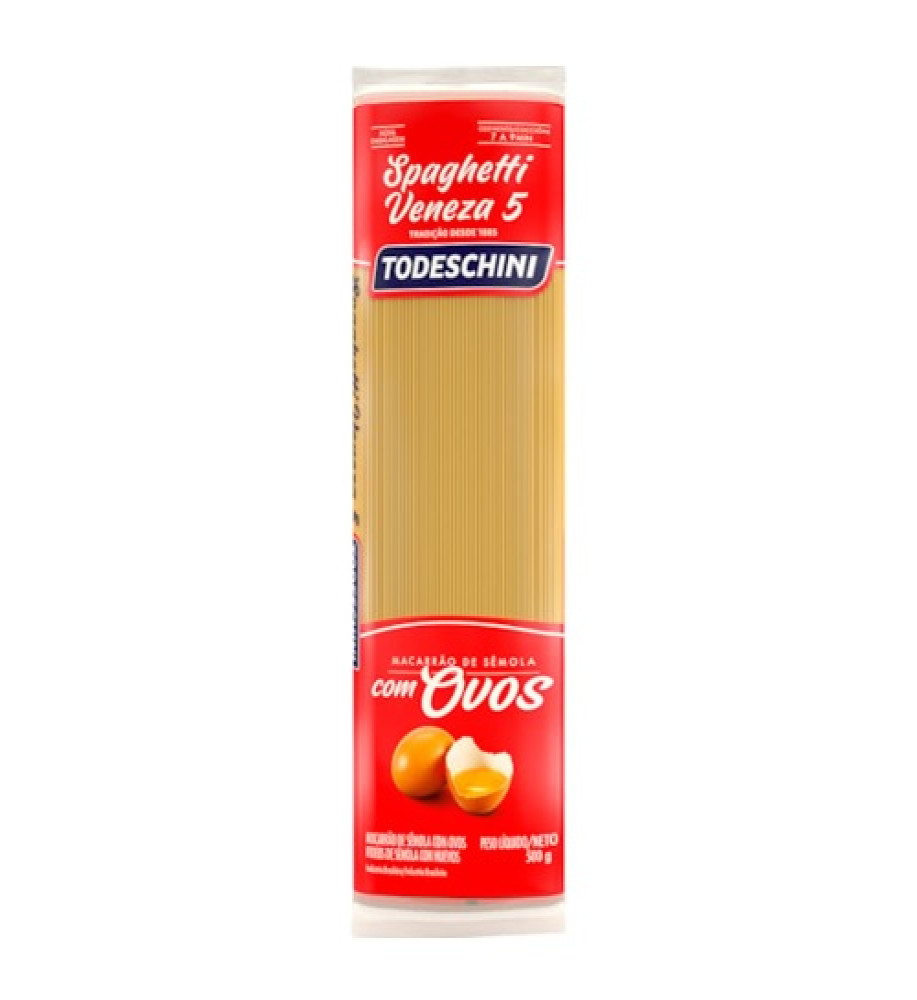 MACARRAO SPAGHETTI TODESCHINI 500GR