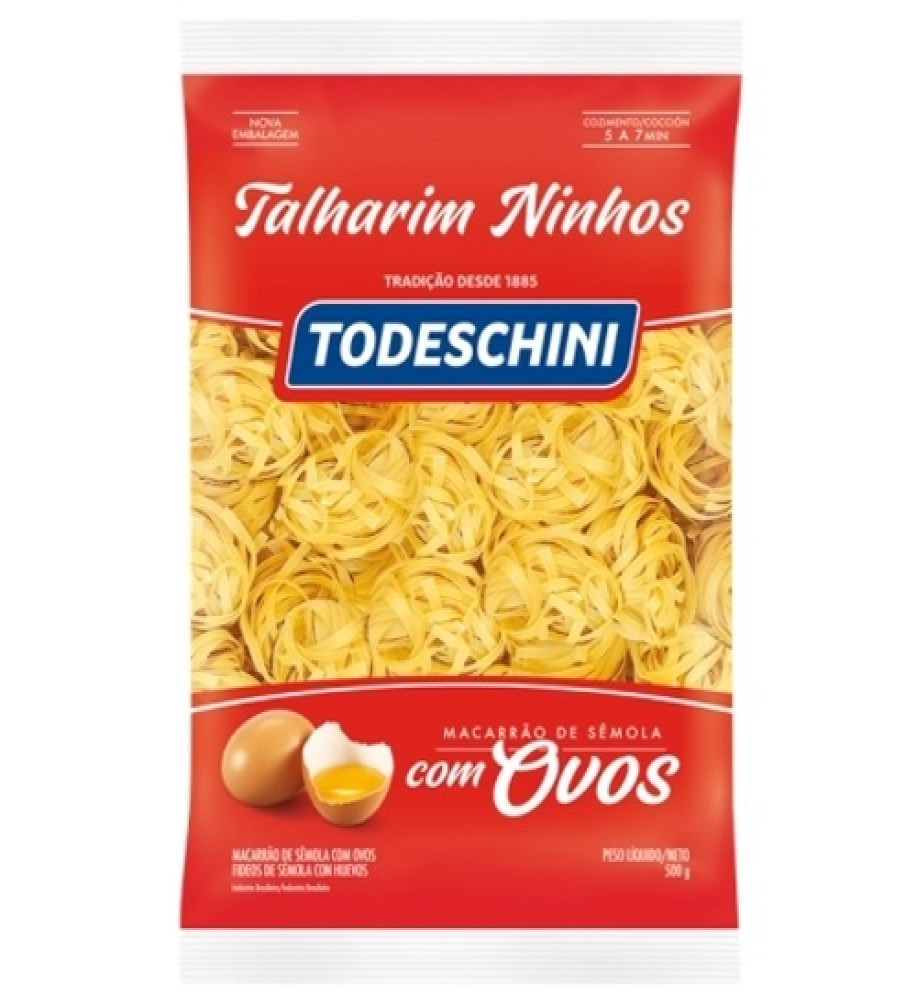 MACARRAO FETTUTINI TODESCHINI 500GR