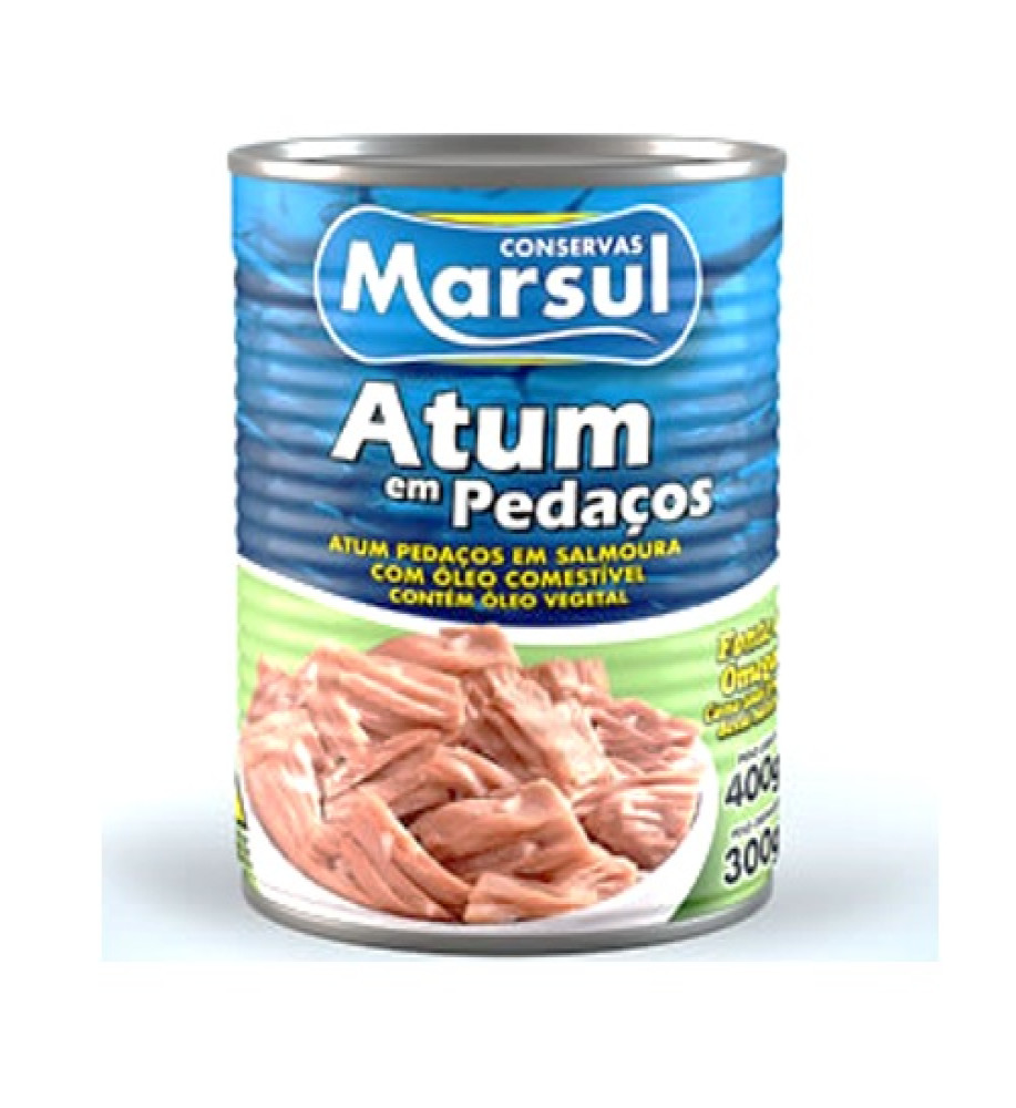 ATUM EM PEDAÇOS 400G MARSUL