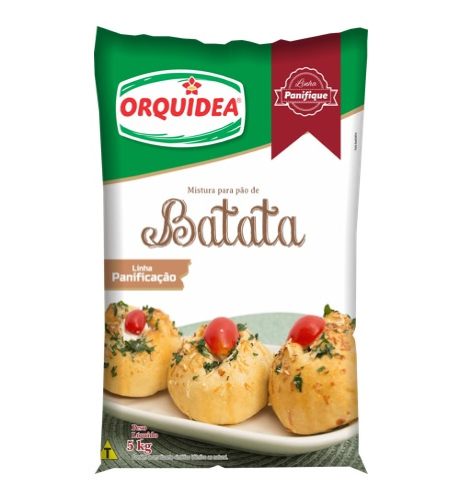 MISTURA PÃO DE BATATA ORQUÍDEA 5KG