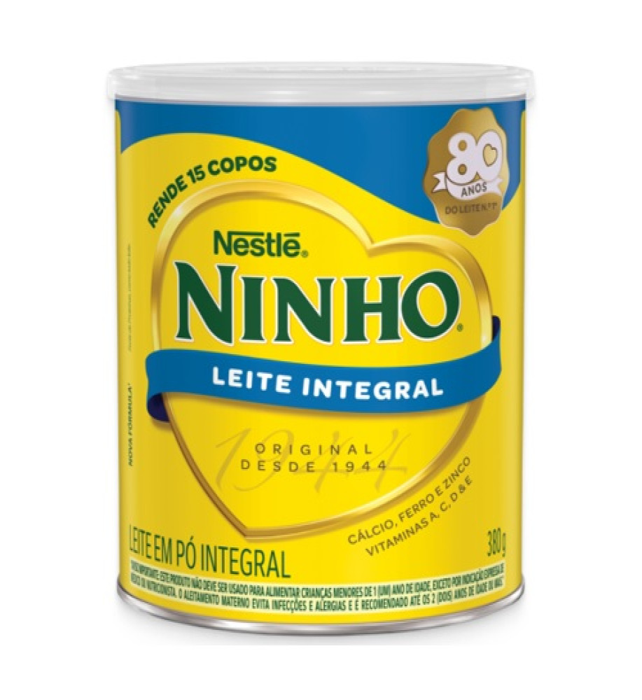 LEITE EM PÓ NINHO INTEGRAL 380G