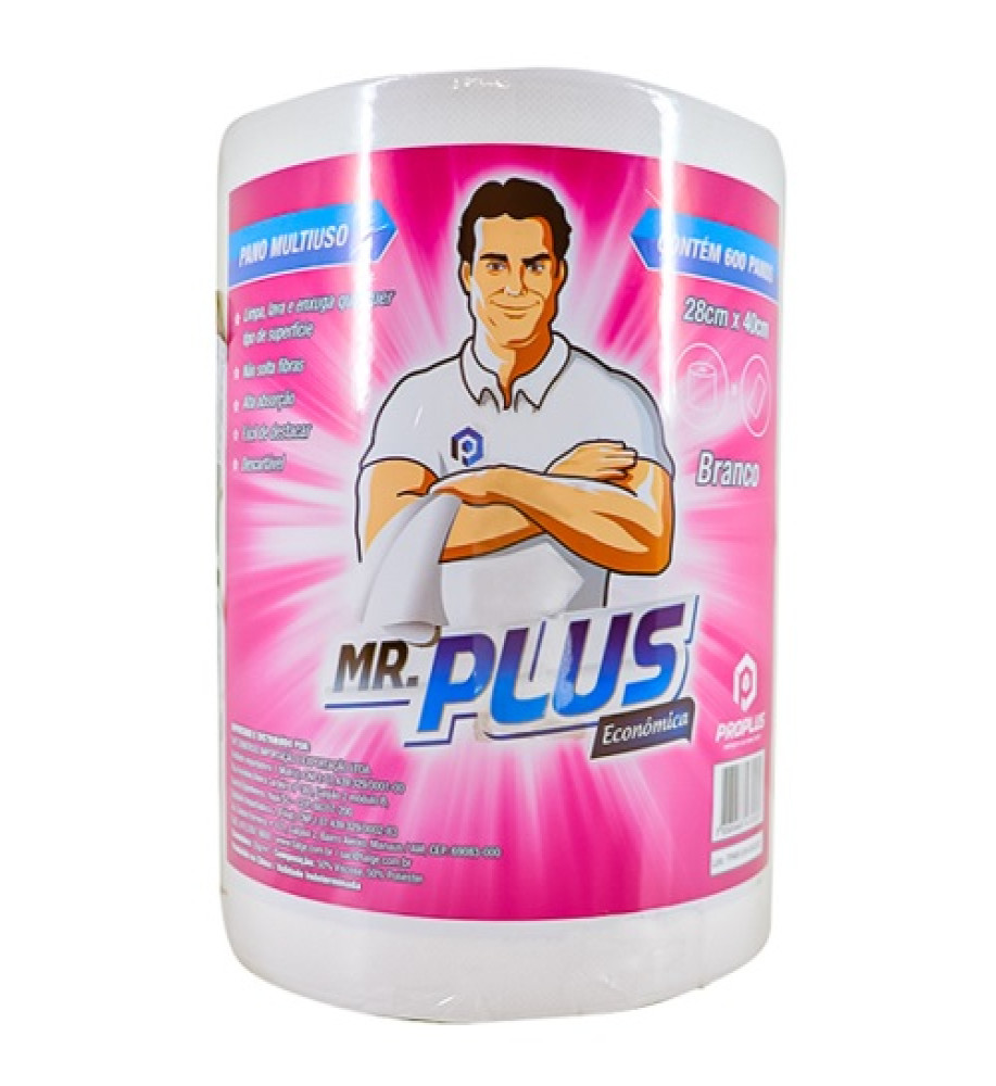PANO MULTIUSO 28X240M BRANCO MR.PLUS