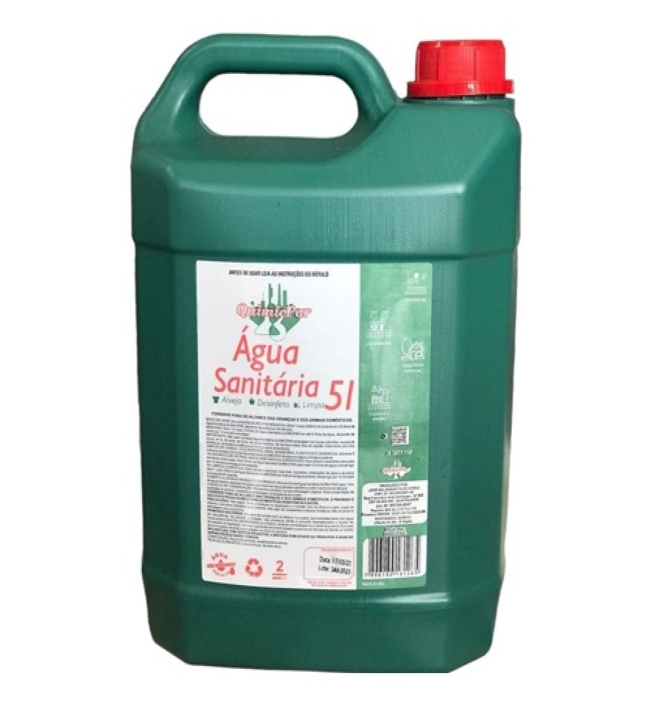 ÁGUA SANITÁRIA QUIMICPAR 5L