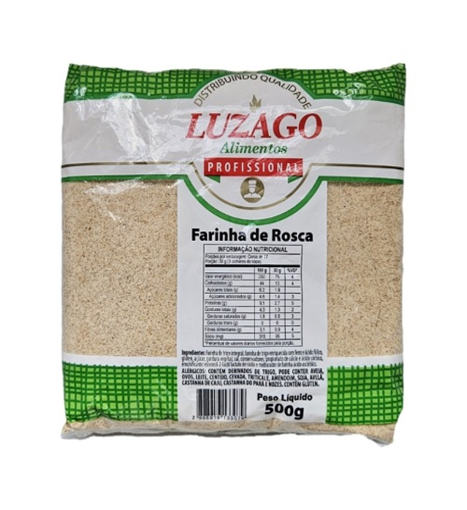 FARINHA DE ROSCA LUZAGO 500G