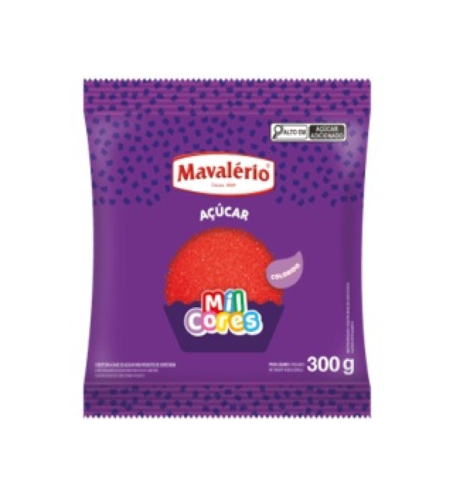 AÇÚCAR VERMELHO MAVALÉRIO 300G