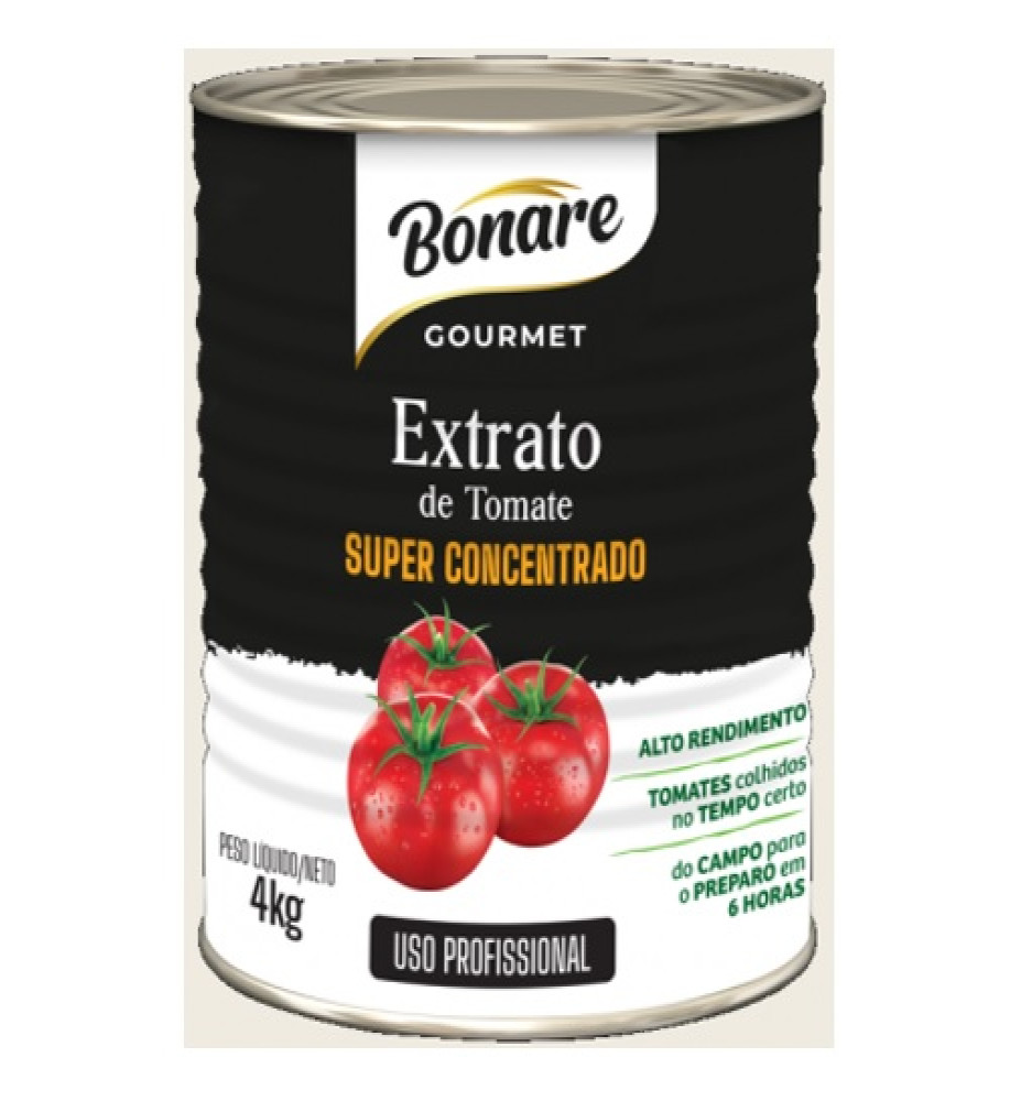 EXTRATO DE TOMATE GOURMET BONARE 4KG