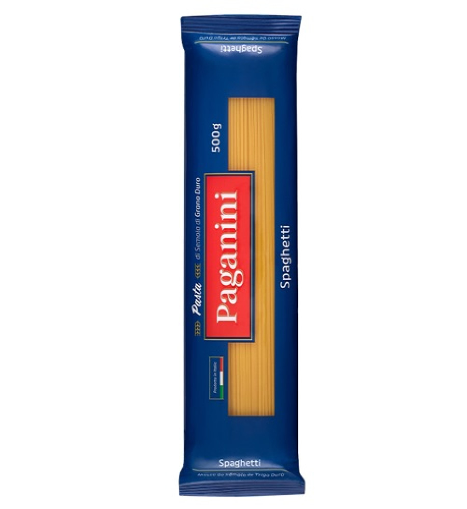 MACARRÃO SPAGHETTI PAGANINI 500G
