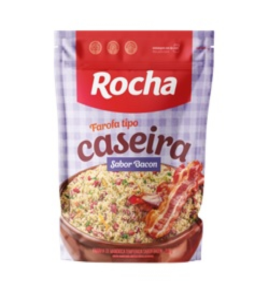 FAROFA ROCHA SABOR BACON 300G
