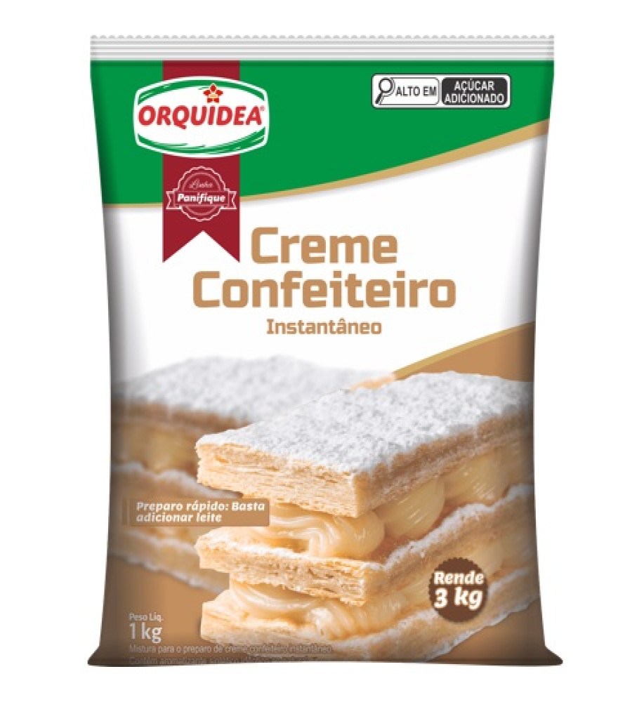 CREME CONFEITEIRO ORQUÍDEA 1KG