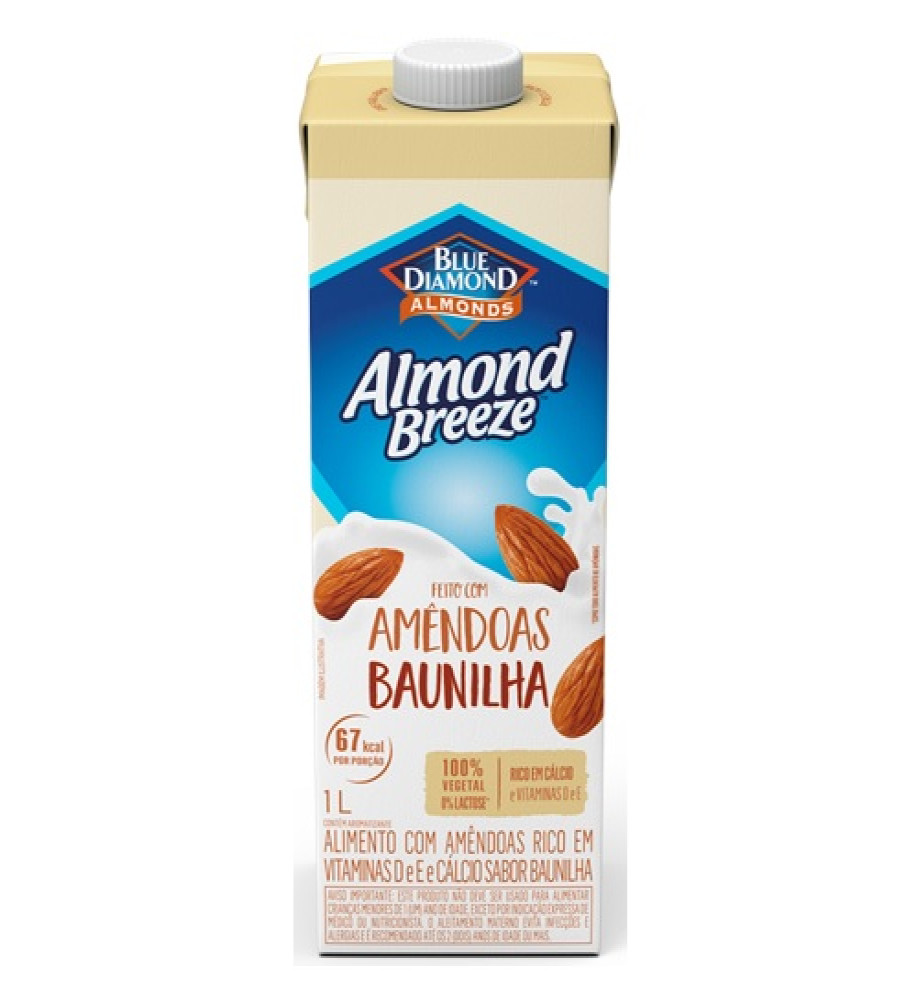 BEBIDA ALMOND BREEZE BAUNILHA 1L
